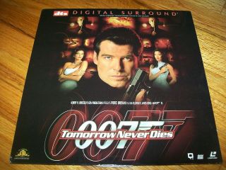 Tomorrow Never Dies Dts 2 - Laserdisc Ld Widescreen Format Very Rare James Bond