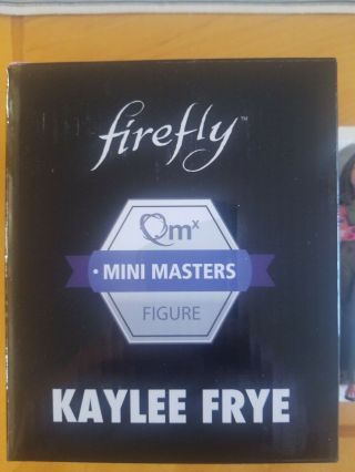 Firefly Kaylee Frye Umbrella QMX Mini Masters Figure Loot Crate ultra rare boxed 2