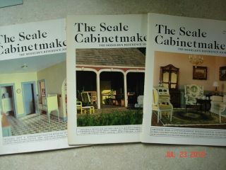 The Scale Cabinetmaker,  Vol.  9,  1985 - 86 Spring,  Summer And Winter Issues