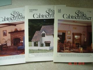 The Scale Cabinetmaker,  Vol 11 (1987),  Spring,  Summer And Fall Issues