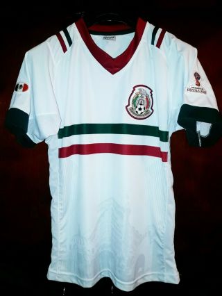 Rare Mexico Aztec Fan Football Away Shirt Fifa World Cup Russia 2018 Sizem