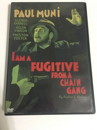 Rare - I Am A Fugitive From A Chain Gang - Paul Muni - Mervyn Leroy / Chaingang