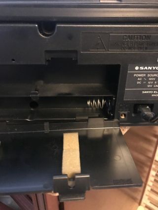 Rare Vintage Sanyo Boombox Cassette Cd Am Fm M - CD40 Radio 3