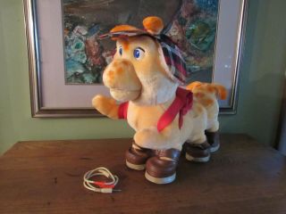 Vintage 1984 1985 Teddy Ruxpin Uncle Grubby W/ Outfit & Power Cord Pristine Cond