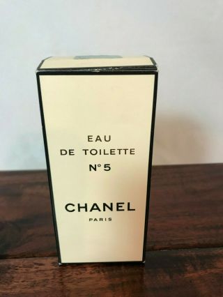 Vintage Rare 1960s ? Chanel No 5 Near Full 4 Oz 120 Ml Eau De Toilette