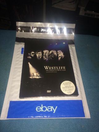 Westlife: The Greatest Hits Tour - Live From M.  E.  N.  Arena Dvd Oop Rare