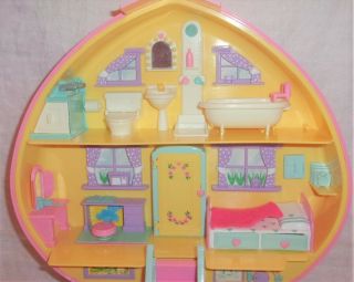 Vintage Bluebird Large Polly Pocket Friend Lucy Locket Play Case