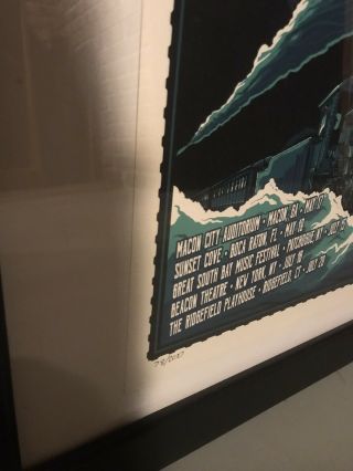Very Rare Signed Dickey Betts Tour Poster Allman Brothers Print Ramblin’ Man 3
