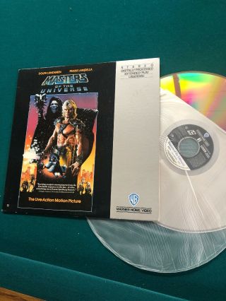 Masters Of The Universe 1987 Laserdisc He - Man Skeletor Cult (very Rare)