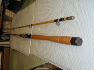 Vintage Eagle Claw Star Fire Wright Mcgill 7 - 1/2ft Trolling Rod Sftr329
