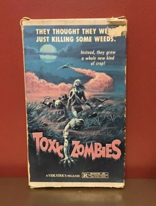 Toxic Zombies (vhs,  Horror,  1984) Rare