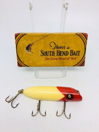 Vintage Fishing Lure South Bend Bass Oreno Rw