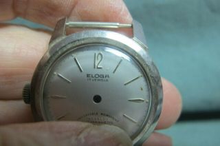 Vintage Eloga 17 Jewels Wrist Watch 2
