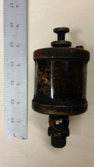 Antique Brass Oiler Hit And Miss Engine