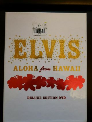 Elvis Aloha From Hawaii Dvd 2 - Disc Set Rare Oop Deluxe Edition Buy 2 Get 1