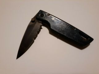 Rare Buck 175t Tactical Knife Made In Usa