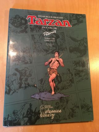 Erb Tarzan In Color Vol.  15 B (1946 - 1947) By Rubimore/ruben Moreira Nbm Hc Rare
