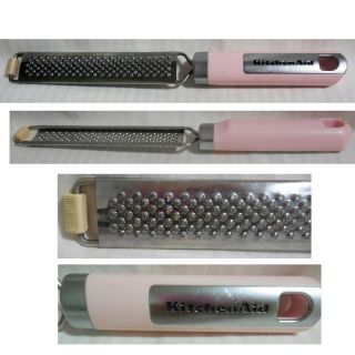 Pink Kitchenaid Classic Fine Grater Zester Food Hard Spices Cheeses,  Rare Disc