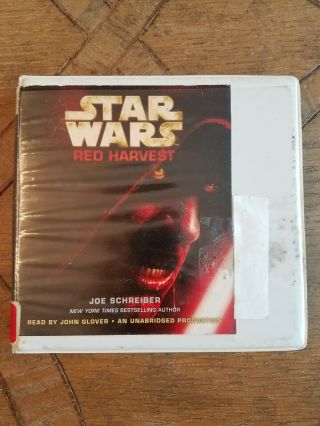 Star Wars: Red Harvest By Joe Schreiber Audio Book Cd Unabridged (rare)