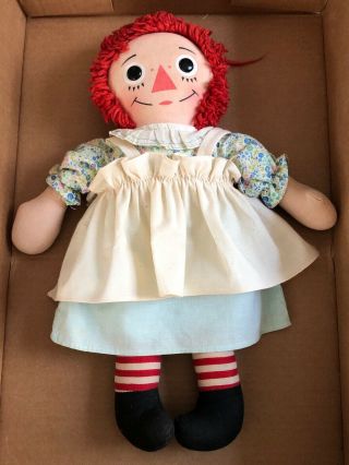Vintage Raggedy Ann 15” Doll - Dress Pattern