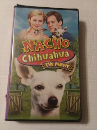 “nacho Chihuahua - The Movie” Vhs,  Very Rare Clamshell
