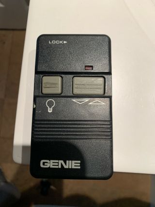 Genie 4 Wire Garage Door Opener Wall Control Button Remote Rare Great