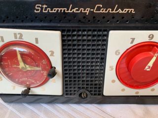 Vintage 1940 ' s Stromberg - Carlson Tube Radio Bakelite ULTRA RARE 2