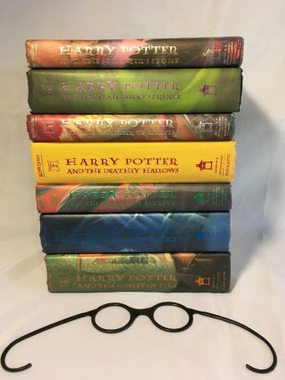 Rare Harry Potter Hardcover Set 1 - 7 Jk Rowling 1st Edition 1st Printing Books Hc