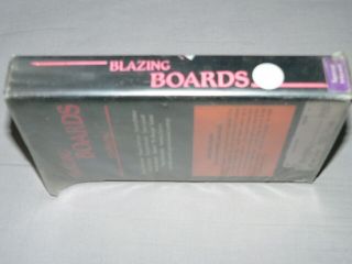 BLAZING BOARDS VHS 80S SURFING MOVIE RARE HTF OOP INXS MEN WITHOUT HATS 3