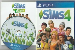 Sims 4 (sony Playstation 4,  2017) Complete Rare Ps4 Game