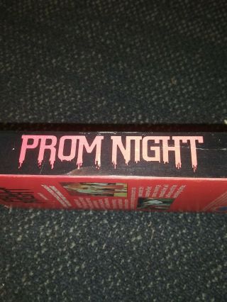 RARE Prom Night / VHS / Horror / MCA Release / Jamie Lee Curtis 3