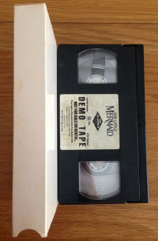 RARE DISNEY BLACK DIAMOND VHS The Little Mermaid DEMO TAPE 2