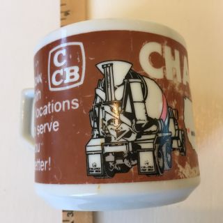 Vintage Challenge Cup Mug Ccb Cook Bros Cement Tilter Truck Mixer Coffee Rare