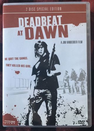 Deadbeat At Dawn (dvd,  2008,  2 - Disc Set) Rare Exploitation Film