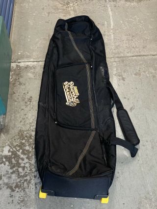 Rare Sector 9 Longboard Skateboard Bag Wheeled Carry Travel Bag