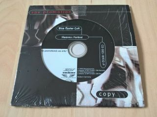 Blue Oyster Cult - Heaven Forbid - Promo.  Cd (very Rare.  Ex.  Cond. )
