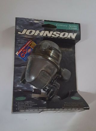 Nos Vintage Johnson Century Series C2000 Casting Fishing Reel Collectible