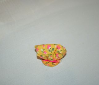 Hard To Find 1970 Vintage Skipper Barbie Sears Exclusive Young Ideas Floral Hat