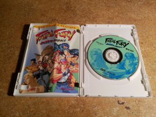 Fatal Fury - Double Impact (Anime DVD Double Feature) Viz Media/Pioneer (Rare) 2