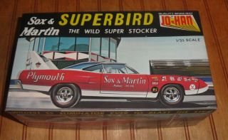 Jo - Han 1970 Sox & Martin 70 Superbird Stock Or Race 1/25 Fs Model Car Kit C - 1770