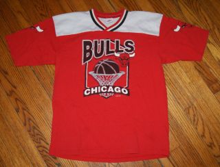Vintage 80s 90s Chicago Bulls Rare T - Shirt Gts Mens Small Nba Hip Hop Basketball