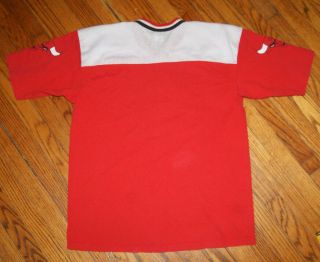 Vintage 80s 90s CHICAGO BULLS Rare T - Shirt GTS Mens Small NBA Hip Hop Basketball 3