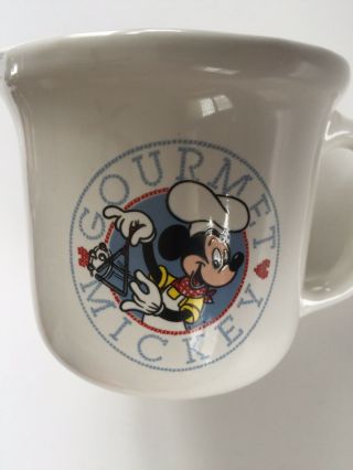 Rare Vintage Treasure Craft Usa Disney Gourmet Mickey Mouse Creamer Cup