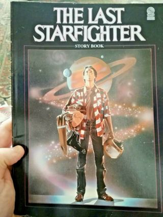 The Last Starfighter Storybook Rare Vintage 1984 Film Tie In Lance Guest