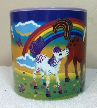 Vintage Rare Lisa Frank “Rainbow Chaser and Lollipop” Cup,  Mug 3