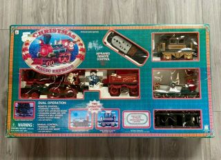 Vintage Christmas Magic Express Rare Collectible Train Set 5410 Toy State 1999