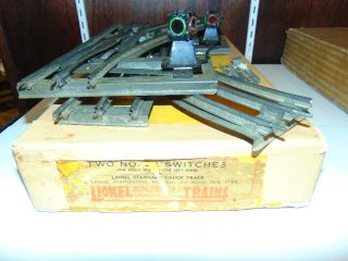 Rare Lionel Prewar Boxed 22 Switches