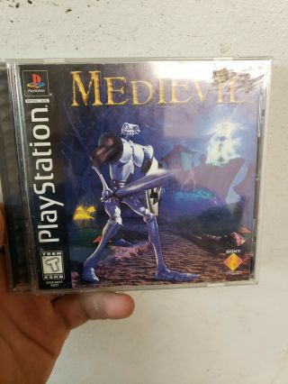 Medievil Ps1 Rare (sony Playstation 1,  1998)