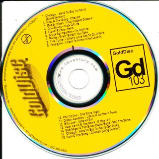 Golddisc 103 Various Rare Radio Only Cd Phil Collins Police Bruce Springsteen