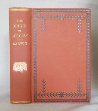 Antique On The Origin Of Species By Means Of Natural Selection By Charles Darwin